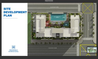 FOR SALE CONDO UNIT 9 CENTRAL PARK at NORTHWIN GLOBAL CITY