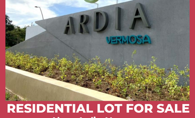 Residential Lot for Sale in Ayala Land Ardia Vermosa Imus