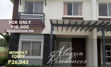 Duplex House Adella Model with 4 bedroom and 2 CR - 112sqm