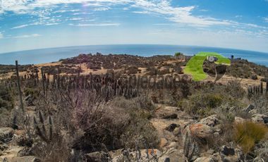Parcela en  El Arrayán Costero, a 15 minutos desde La Serena. Preciosa vista al mar. $22 millones