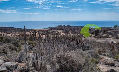 Parcela en  El Arrayán Costero, a 15 minutos desde La Serena. Preciosa vista al mar. $22 millones