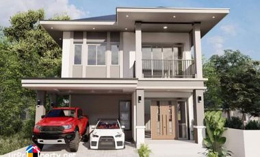 for sale modern house with 4 bedroom plus 2 parking in talisay cebu city
