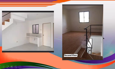 2- STOREY TOWN HOUSE FOR SALE; 52sqm.LOT AREA provision for 3 BEDROOMS with GARAGE in MARILAO, BULACAN. only 11K monthly equity in 30 months as DOWN P