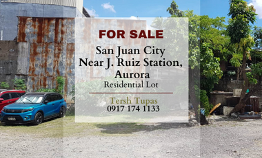 For Sale: 1,551 sqm Vacant Lot in San Juan City near J Ruiz Station, Aurora Blvd