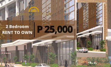 Corner Unit 2 Bedrooms 48 sqm in Manila Rent to Own for only 25K Monthly