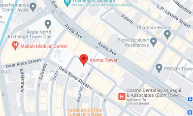 For Sale Kroma Tower, dela Rosa Makati, by Alveo Ayala Land  Across Makati Medical  2 bedrooms 90 sqm Furnished 1 parking Sale: 20M net of taxes  Note: direct buyer only