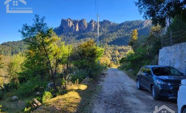 TERRENO CON VISTA PANORÁMICA HACIA LAS ROCAS LA TANDA EN MINERAL DEL CHICO