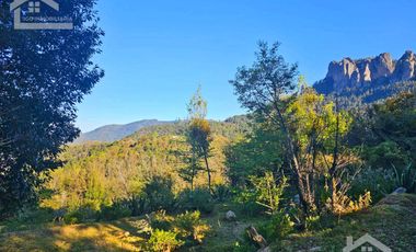 TERRENO CON VISTA PANORÁMICA HACIA LAS ROCAS LA TANDA EN MINERAL DEL CHICO