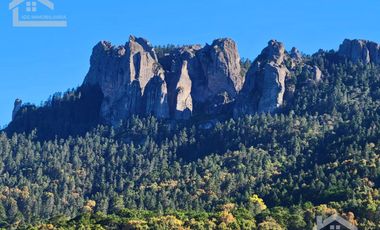 TERRENO CON VISTA PANORÁMICA HACIA LAS ROCAS LA TANDA EN MINERAL DEL CHICO