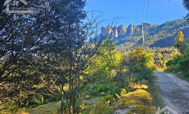 TERRENO CON VISTA PANORÁMICA HACIA LAS ROCAS LA TANDA EN MINERAL DEL CHICO