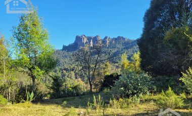 TERRENO CON VISTA PANORÁMICA HACIA LAS ROCAS LA TANDA EN MINERAL DEL CHICO