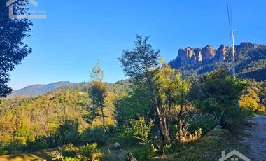 TERRENO CON VISTA PANORÁMICA HACIA LAS ROCAS LA TANDA EN MINERAL DEL CHICO
