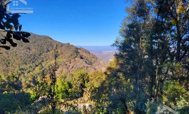 TERRENO CON VISTA PANORÁMICA HACIA LAS ROCAS LA TANDA EN MINERAL DEL CHICO