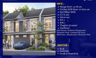 Dijual Rumah Citraland The Greenlake Surabaya start 1.6Man Strategis