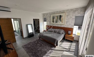 CASA EN RENTA, EL MOLINO RESIDENCIAL, AMUEBLADA, ALBERCA, 5 REC CON VESTIDOR Y BAÑO