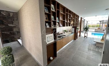 CASA EN RENTA, EL MOLINO RESIDENCIAL, AMUEBLADA, ALBERCA, 5 REC CON VESTIDOR Y BAÑO