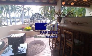 V402 En Venta Villa de 3 recamaras en Portifino Marina Ixtapa