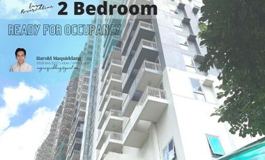 RFO READY P20,000 to reserve 2 bedrooms with balcony 58 sqm