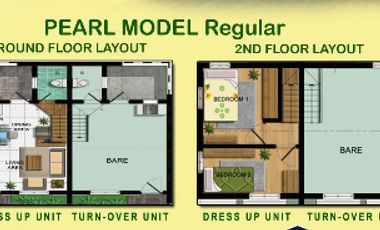 The 2-Bedroom Townhouse in Pearl Residences in Tanza
