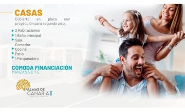 VENTA DE CASAS PALMAS DE CANARIAS DOS APLICA SUBSIDIO MI CASA YA