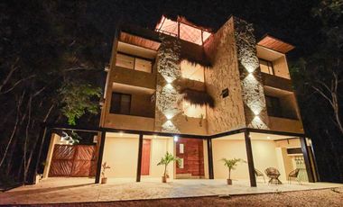 Hotel boutique nuevo en venta en Tulum Mexico