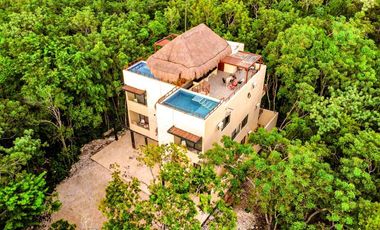 Hotel boutique nuevo en venta en Tulum Mexico