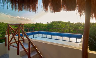 Hotel boutique nuevo en venta en Tulum Mexico