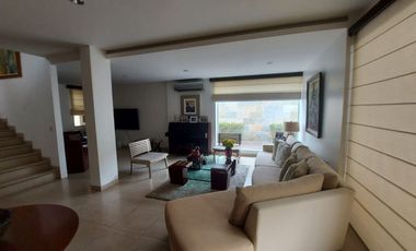 Samborondon, Renta Linda Casa 3 Dorm. Full Amoblada