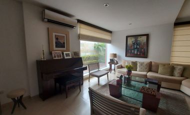 Samborondon, Renta Linda Casa 3 Dorm. Full Amoblada