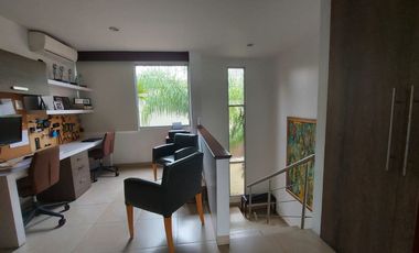 Samborondon, Renta Linda Casa 3 Dorm. Full Amoblada