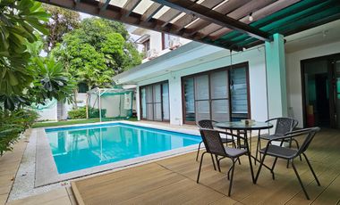 4 Bedroom House with Swimming pool for Rent in San Lorenzo Village Makati City