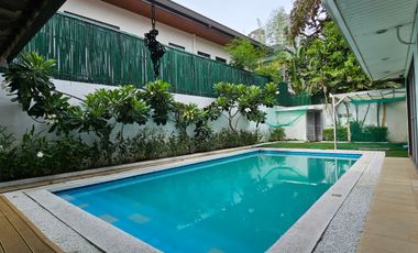 4 Bedroom House with Swimming pool for Rent in San Lorenzo Village Makati City