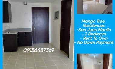 28K/Monthly No Down Payment Condo in San Juan Manila Eary Turn Over