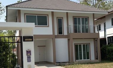 2-storey house sale, 86Wah., 3bed, 3bath, 3.5MB, Kong Sai Intersection, Nong Phueng Subdistrict, Saraphi District, Chiang Mai.