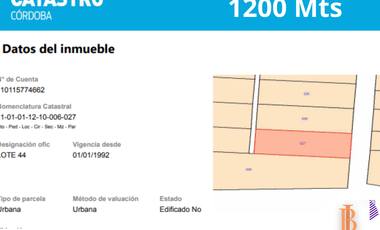 OPORTUNIDAD |  VILLA BELGRANO | TERRENO | APTO DESARROLLO INMOBILIARIO