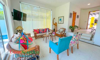 Casa en renta vacacional con alberca privada y vista al campo de golf