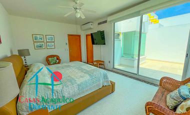 Casa en renta vacacional con alberca privada y vista al campo de golf
