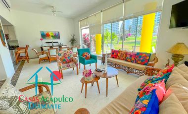 Casa en renta vacacional con alberca privada y vista al campo de golf