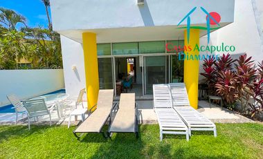Casa en renta vacacional con alberca privada y vista al campo de golf