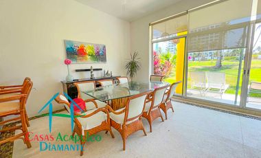 Casa en renta vacacional con alberca privada y vista al campo de golf