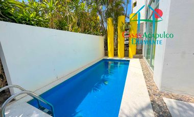 Casa en renta vacacional con alberca privada y vista al campo de golf