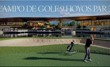 TERRENO  EN VENTA MÉRIDA YUCATÁN  ZONA NORTE  ZONA DIAMANTE ,  CON CAMPO DE GOLF