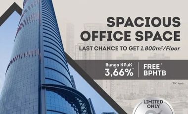 Dijual Kantor Ciputra World Mall Office Tower Whole Floor Unit Baru Mayjend Sungkono Surabaya