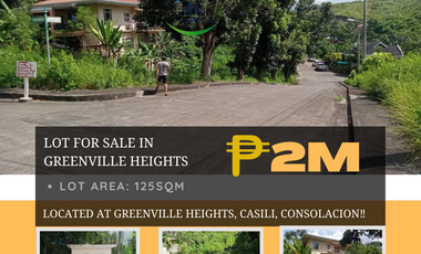 Rush Lot for Sale in Greenville Heights, Casili, Consolacion