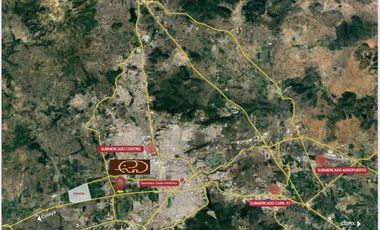 TERRENO COMERCIAL EN VENTA, ZONA BAJIO, ACCESO AL AEROPUERTO Y FERROVIARIAS