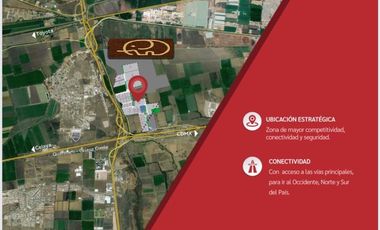 TERRENO COMERCIAL EN VENTA, ZONA BAJIO, ACCESO AL AEROPUERTO Y FERROVIARIAS