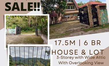 6 Bedrooms 3-Storey House with Wide Attic and Parking NEAR BAGUIO CITY (Monterrazas Village)