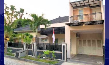 Dijual Rumah Gresik Kota Baru GKB SHM Hook Pojok Manyar Full Furnish