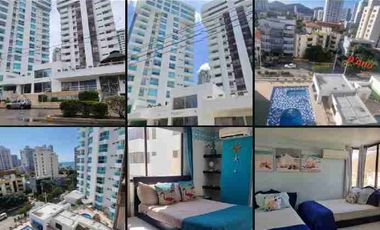 RODADERO AMOBLADO  X  DIAS  APARTAMENTO    vacaciones  cerca a la playa Directo