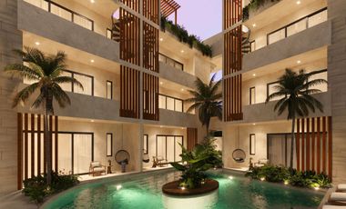 Preventa de exclusivo penthouse con terraza y jacuzzi privado, ademas del Bar lounge ubicado en Tulum